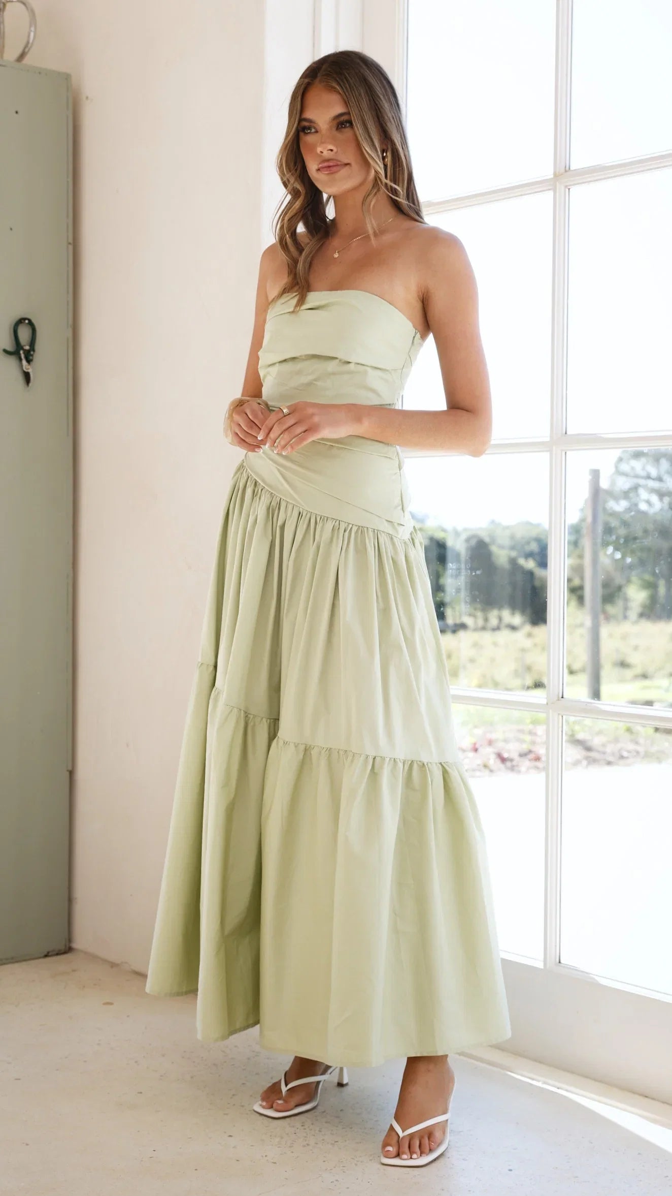Lola Maxi Dress Sage