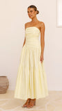 Lola Maxi Dress Yellow