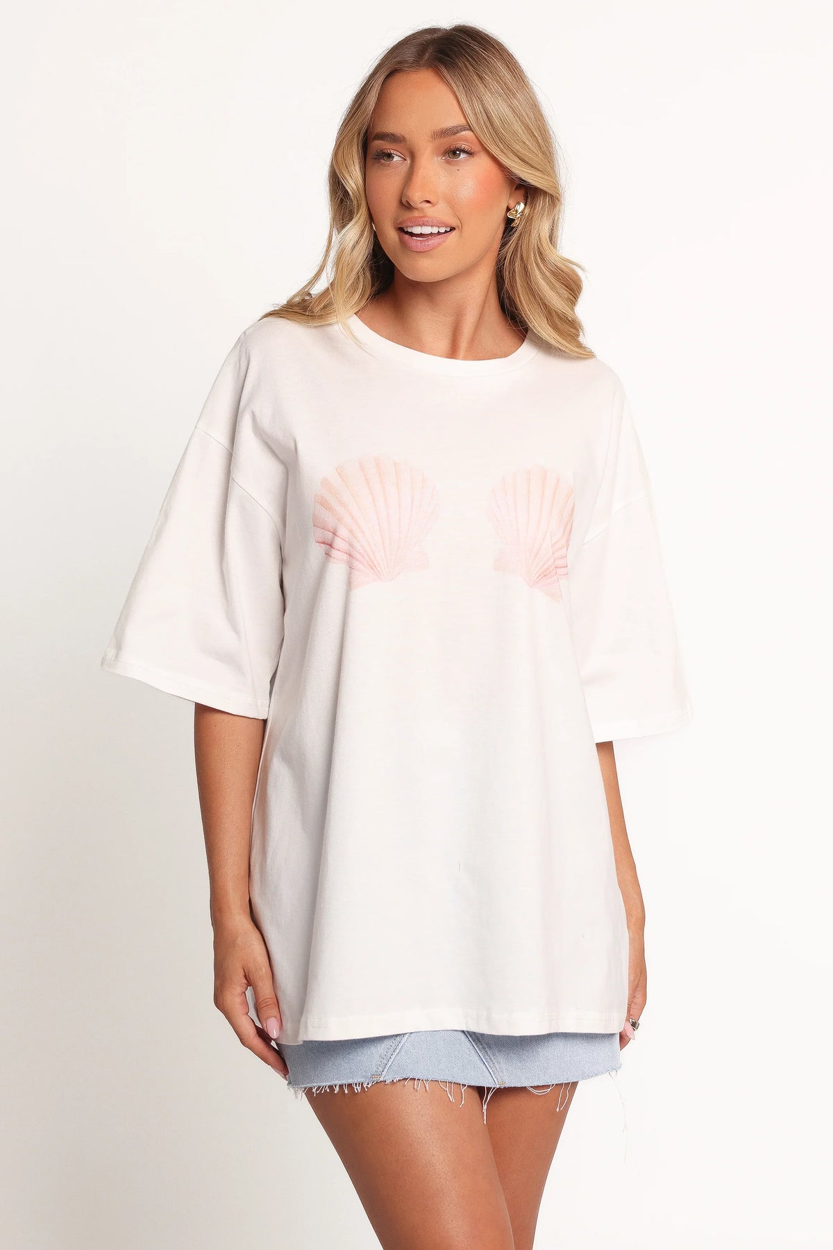 Sammie Graphic Tee White