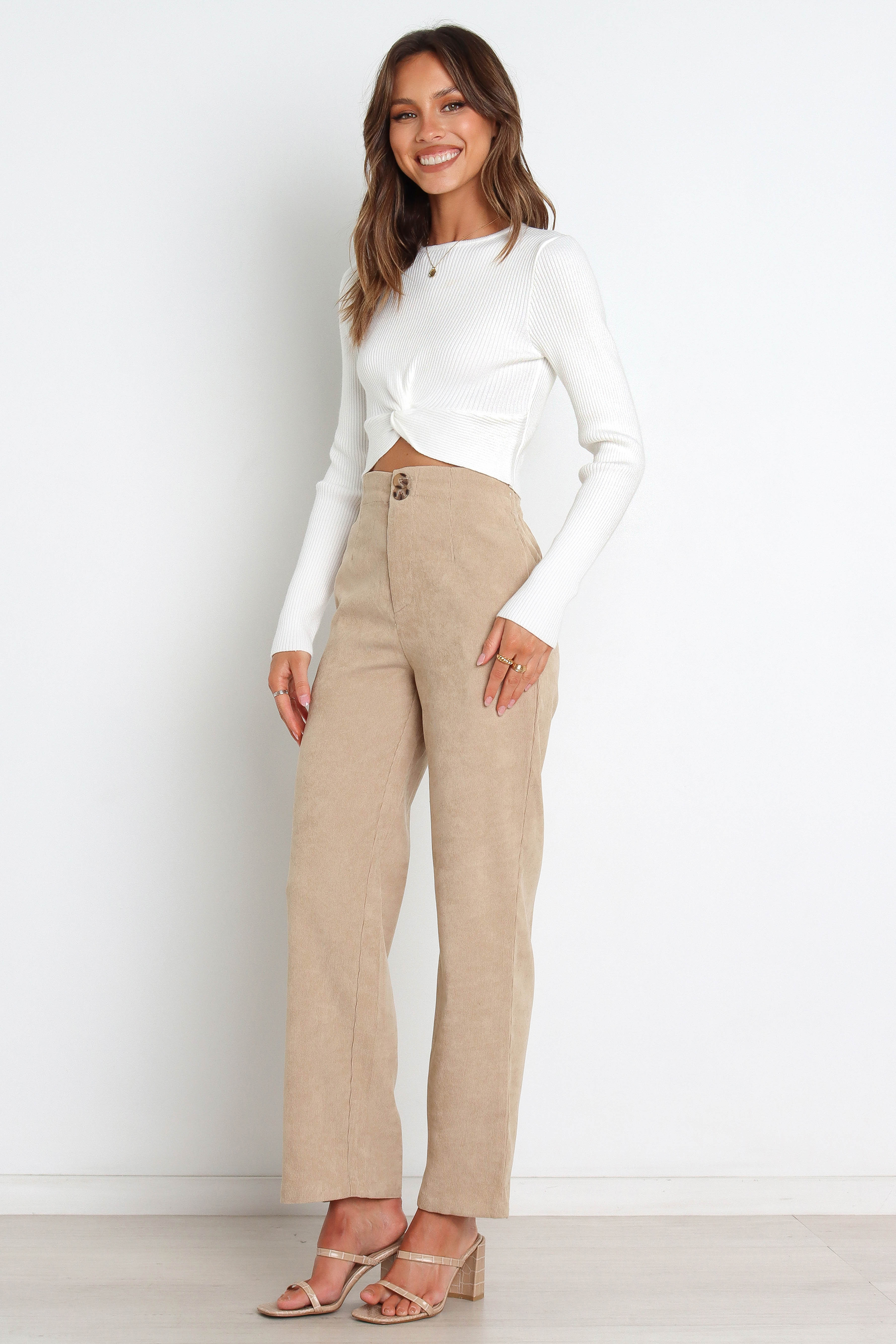 Provence Knit Sweater White