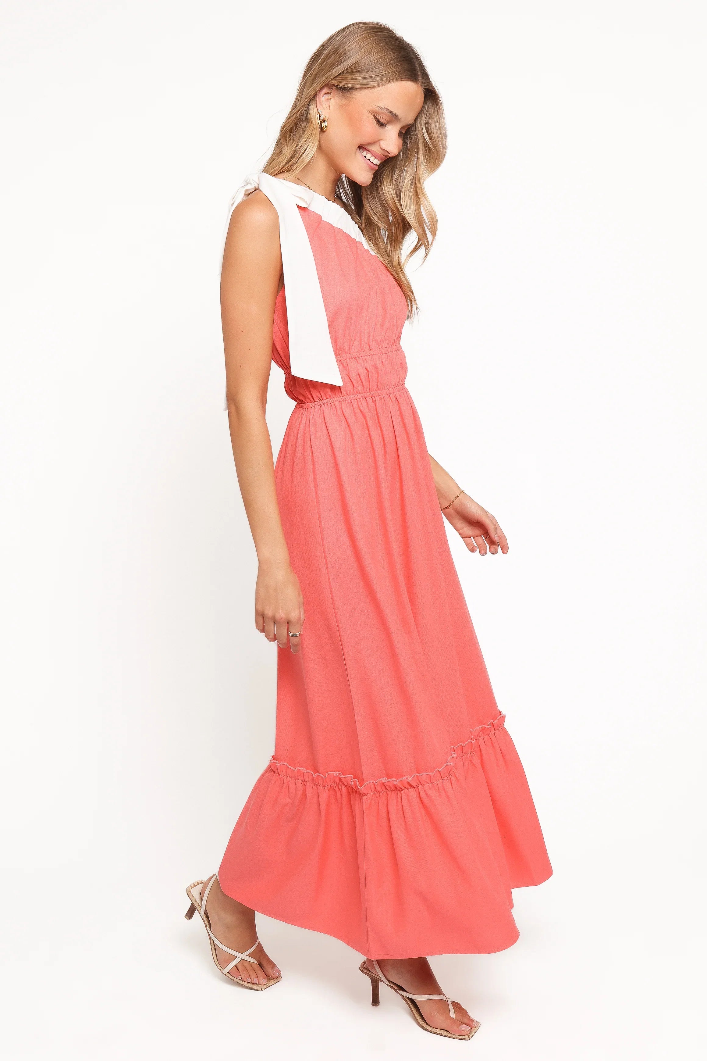 Gilda Maxi Dress Coral