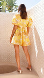 Abel Mini Dress Yellow