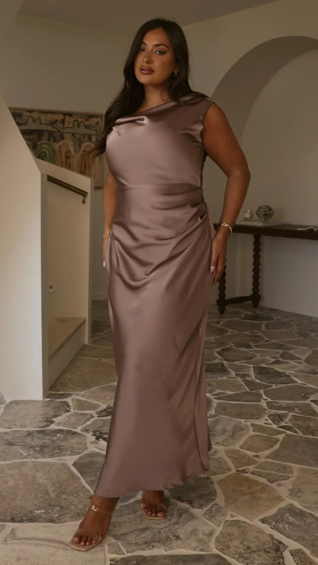 Gigi Maxi Dress Mushroom