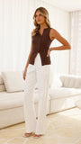 Edie Top Chocolate