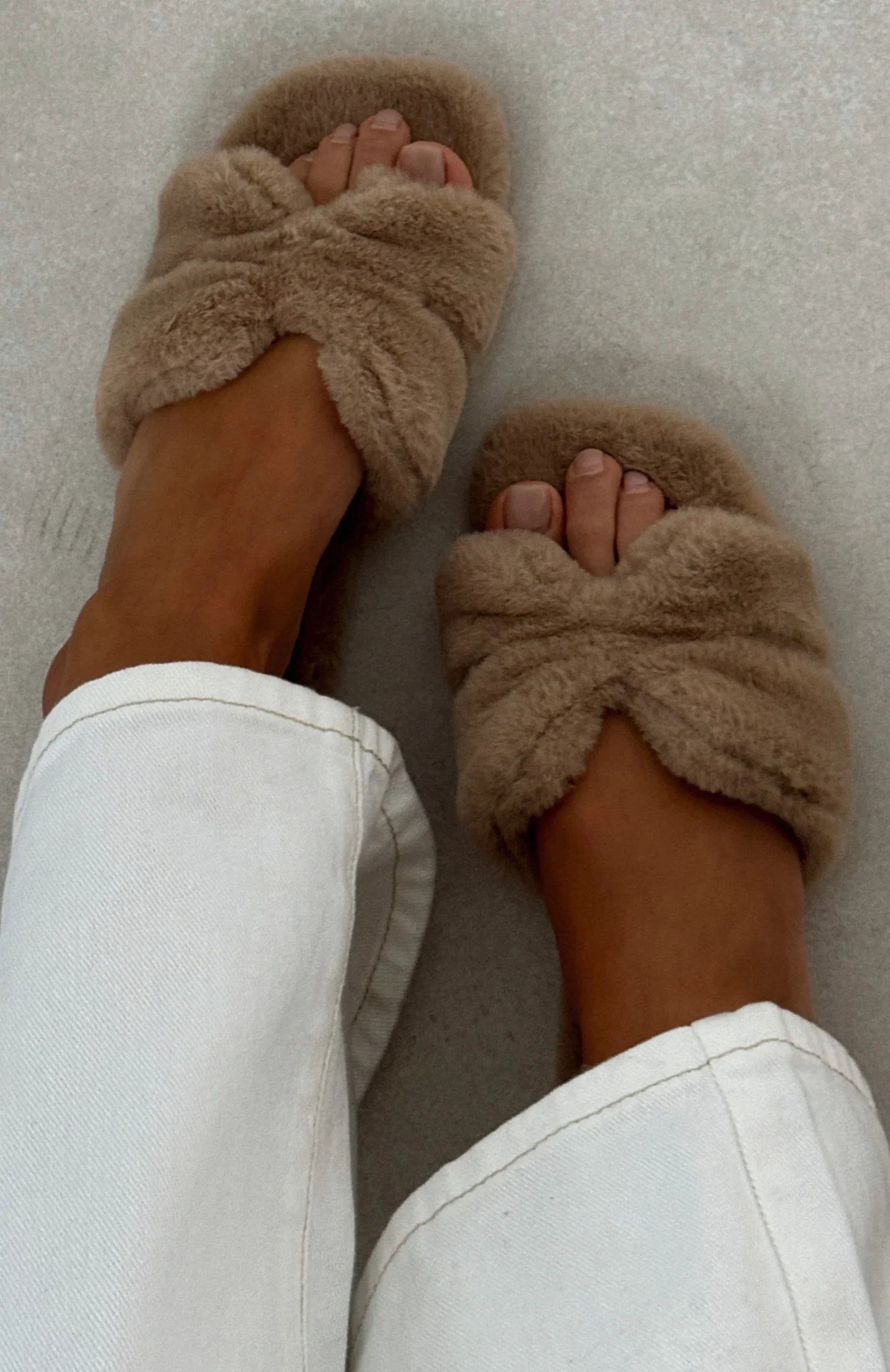 Safa Slippers Latte