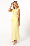 Peter Two Piece Set Butter Yellow