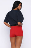 Starting Fresh Bike Shorts Red