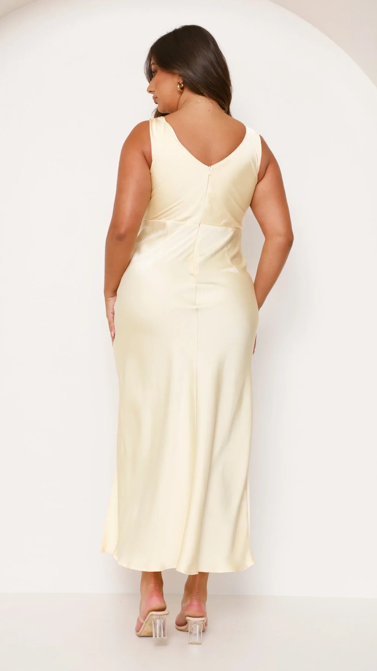 Taylor Maxi Dress Lemon