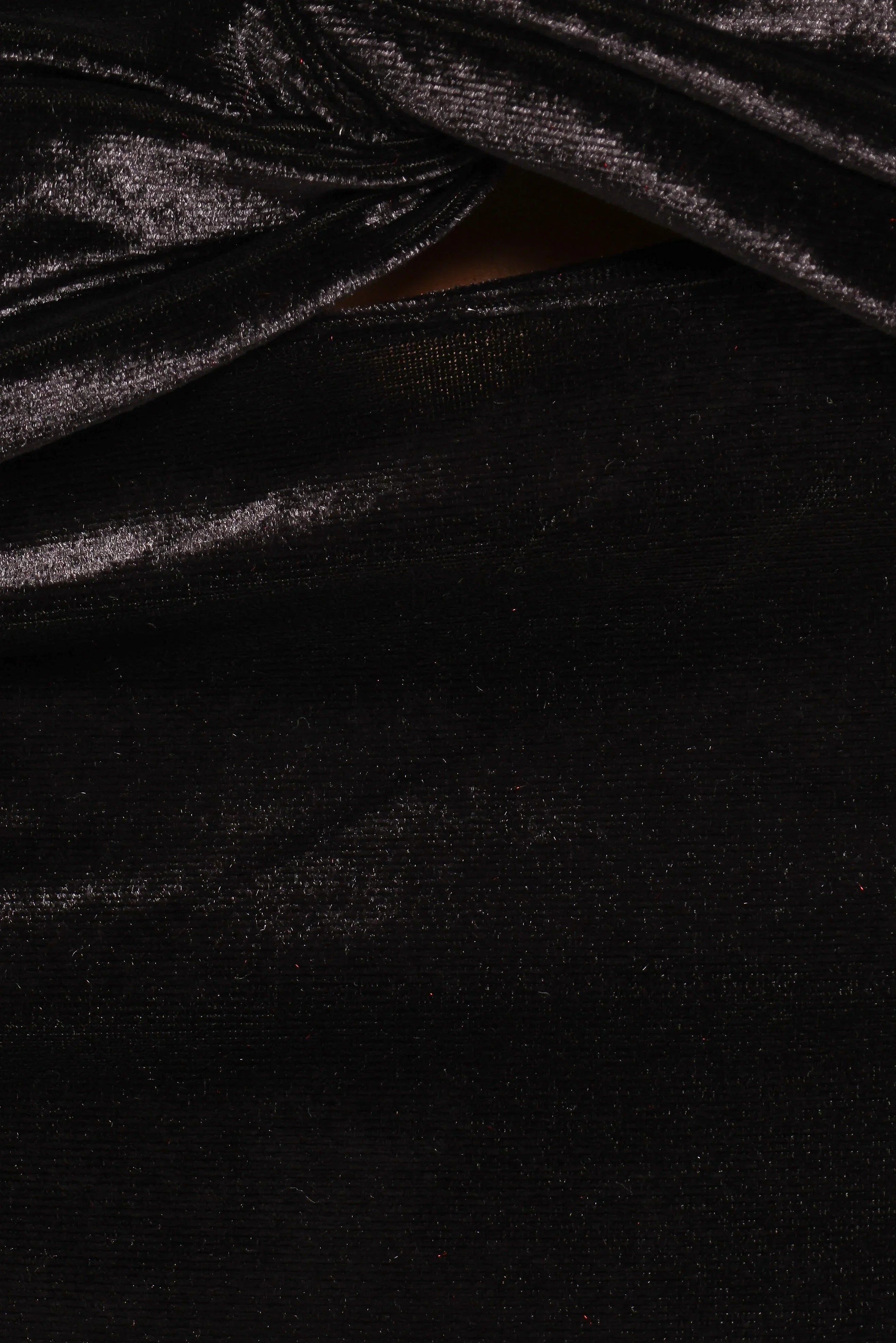 Rita Velvet Off Shoulder Top Black