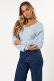 Langton Knit Sweater Pale Blue