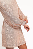 Springfield Mini Dress Gold
