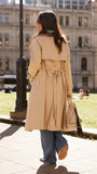 Byron Trench Coat Camel