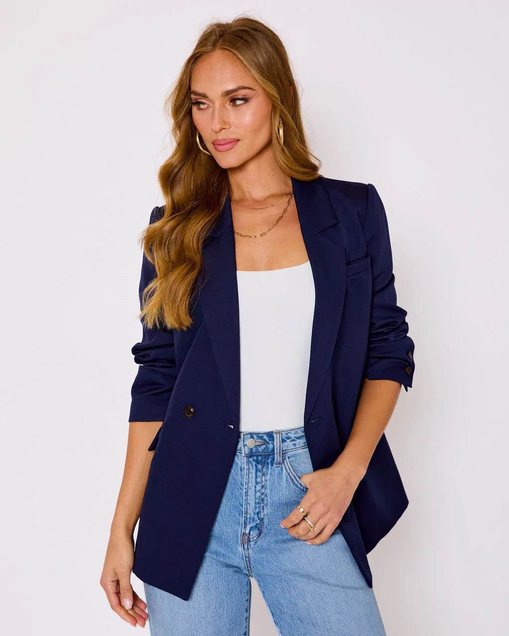 Closet Collective Double Breasted Blazer