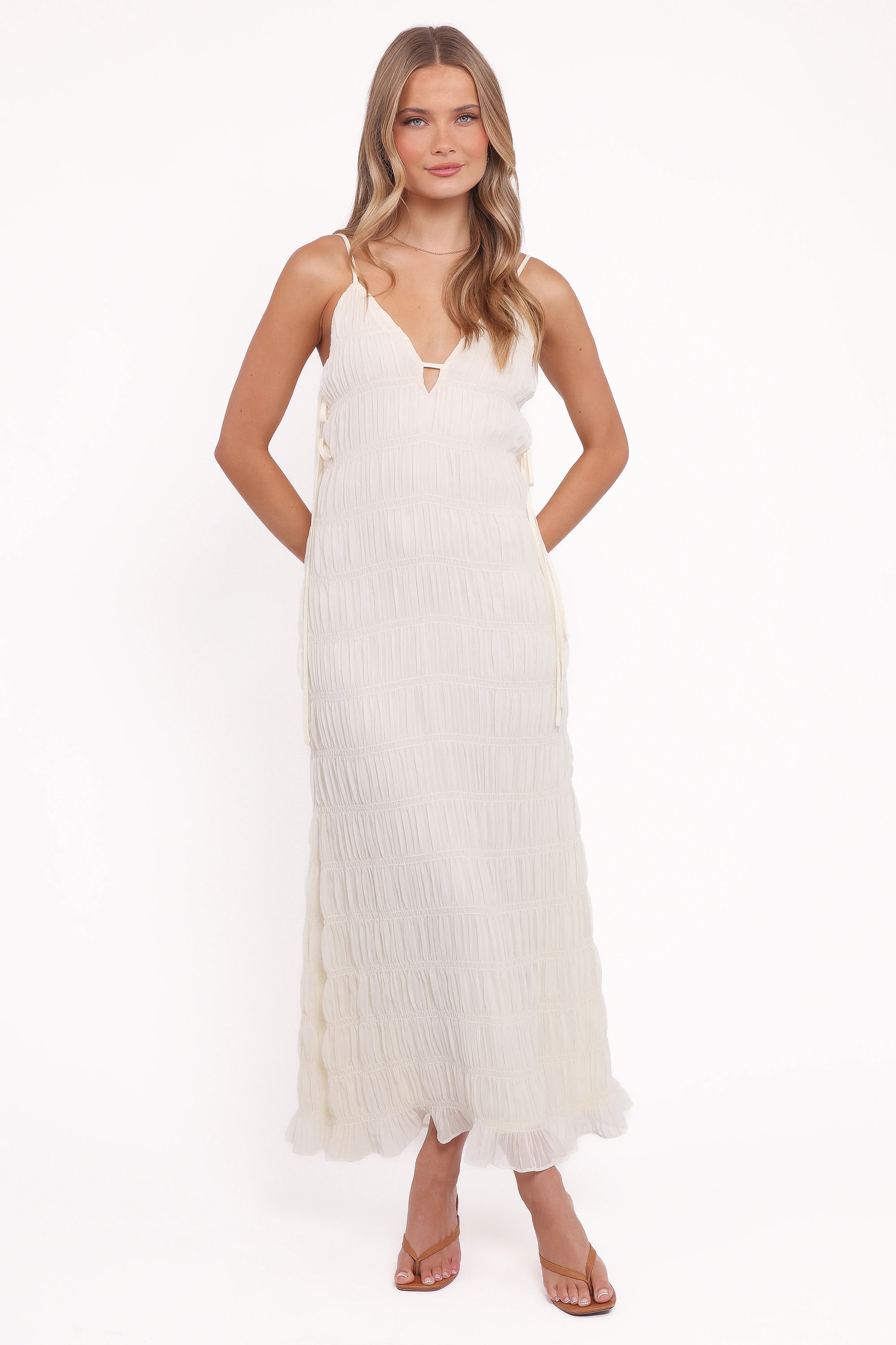 Seraphine Midi Dress Cream