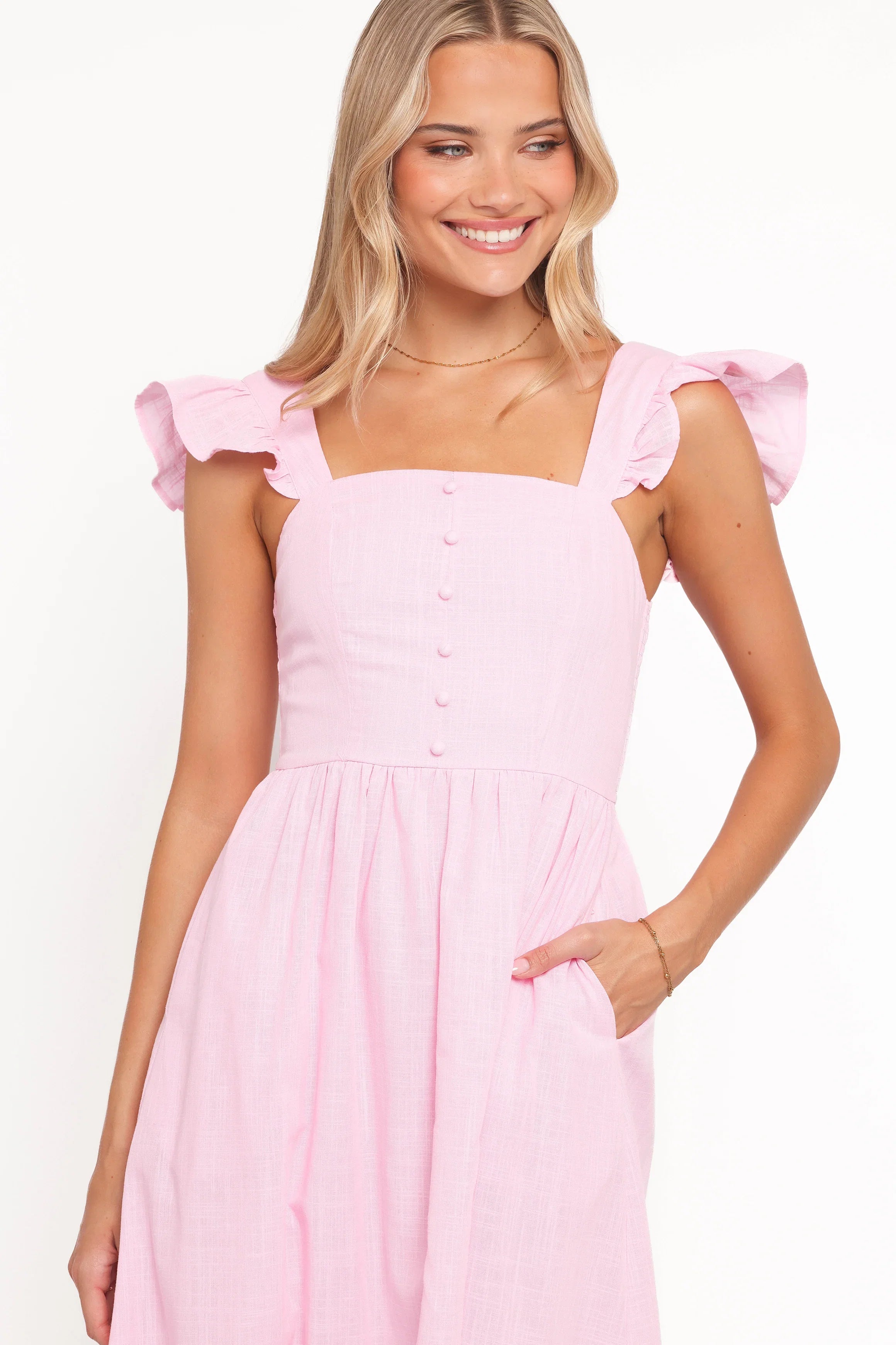 Tiarne Midi Dress Pink