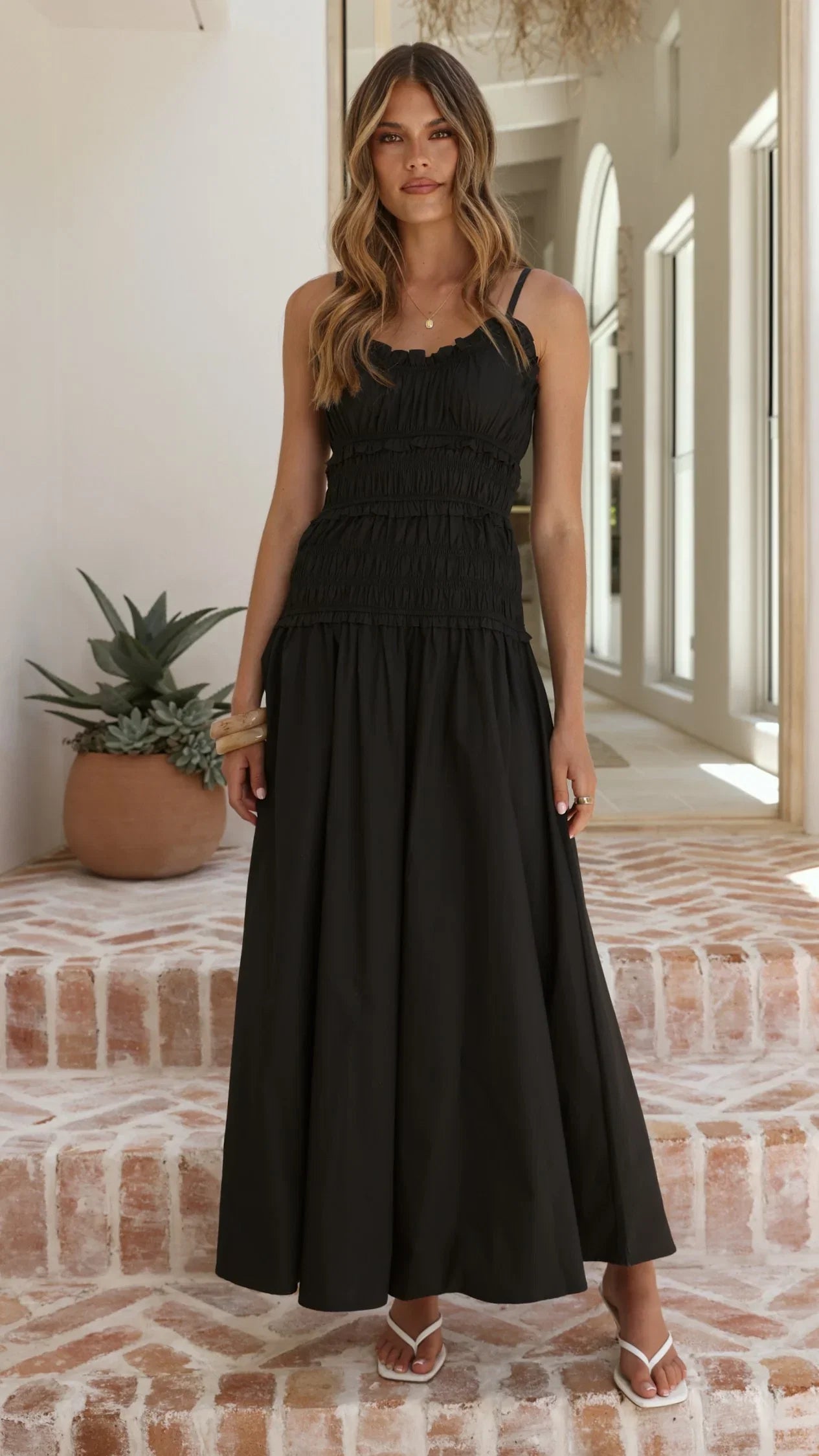 Vida Maxi Dress Black