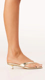 Corri Heel Gold Metallic