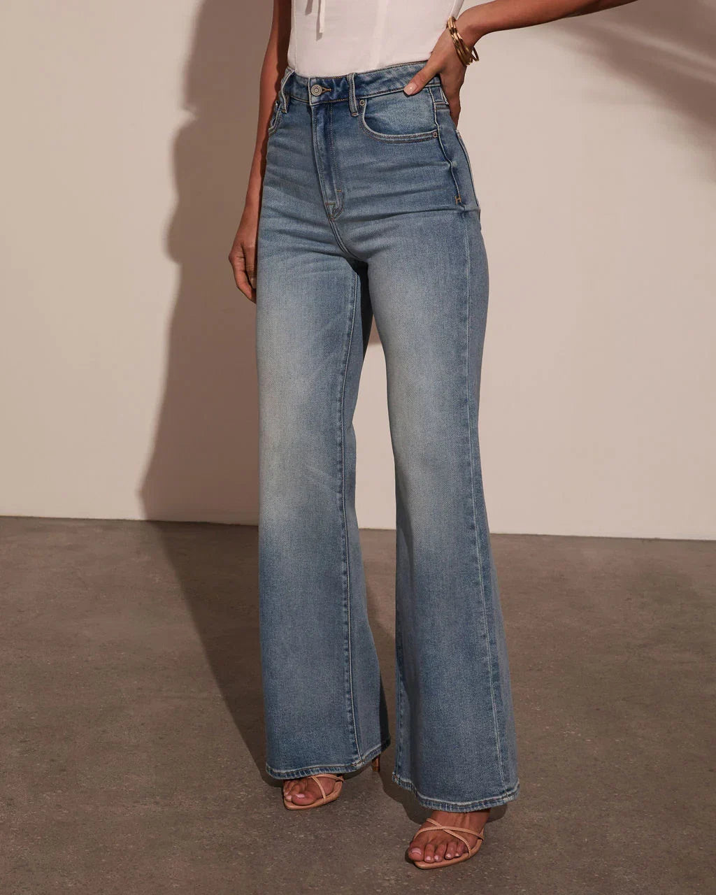Rosmie Super Stretch Flare Jeans