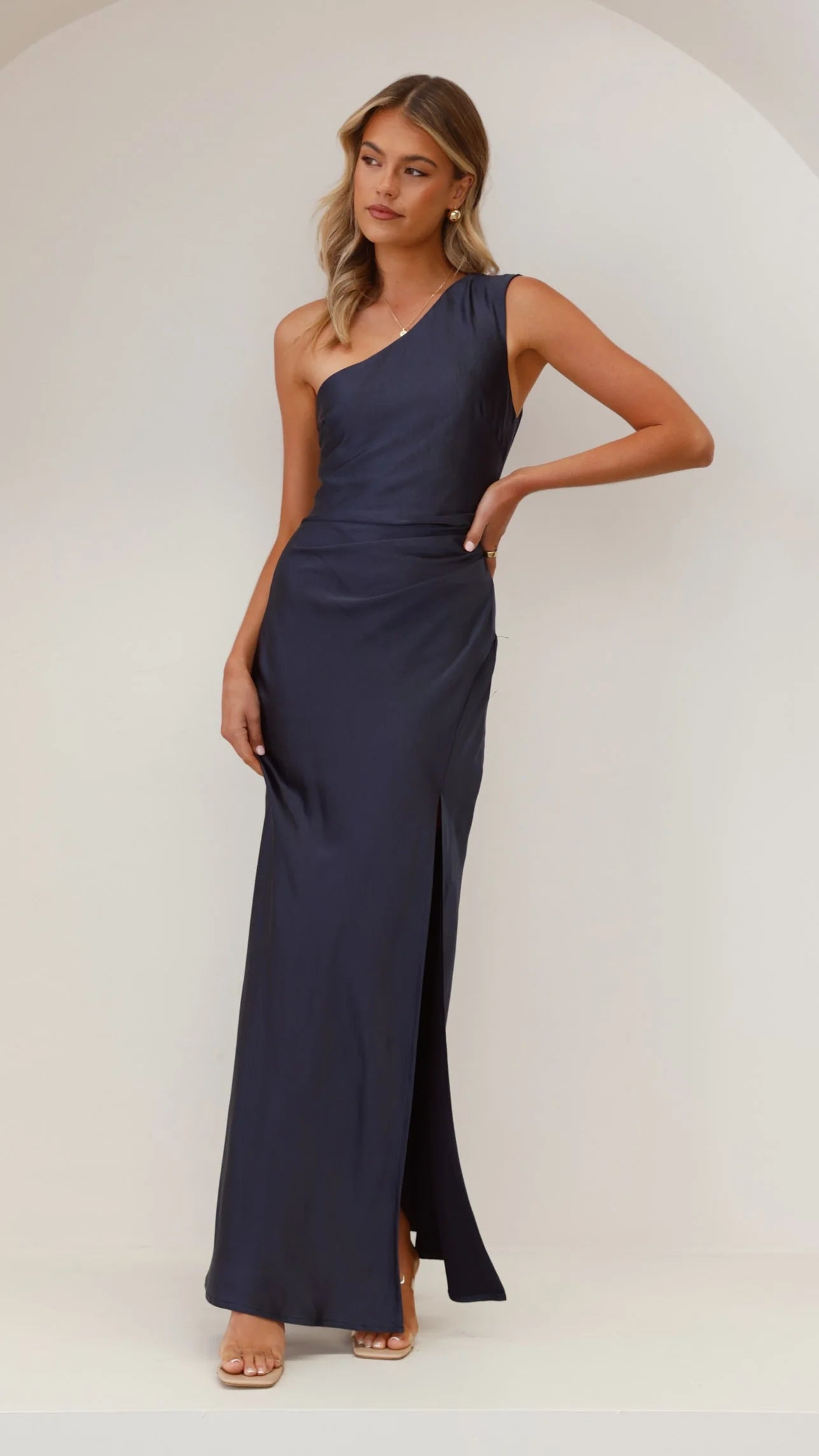 Victoria Maxi Dress Navy