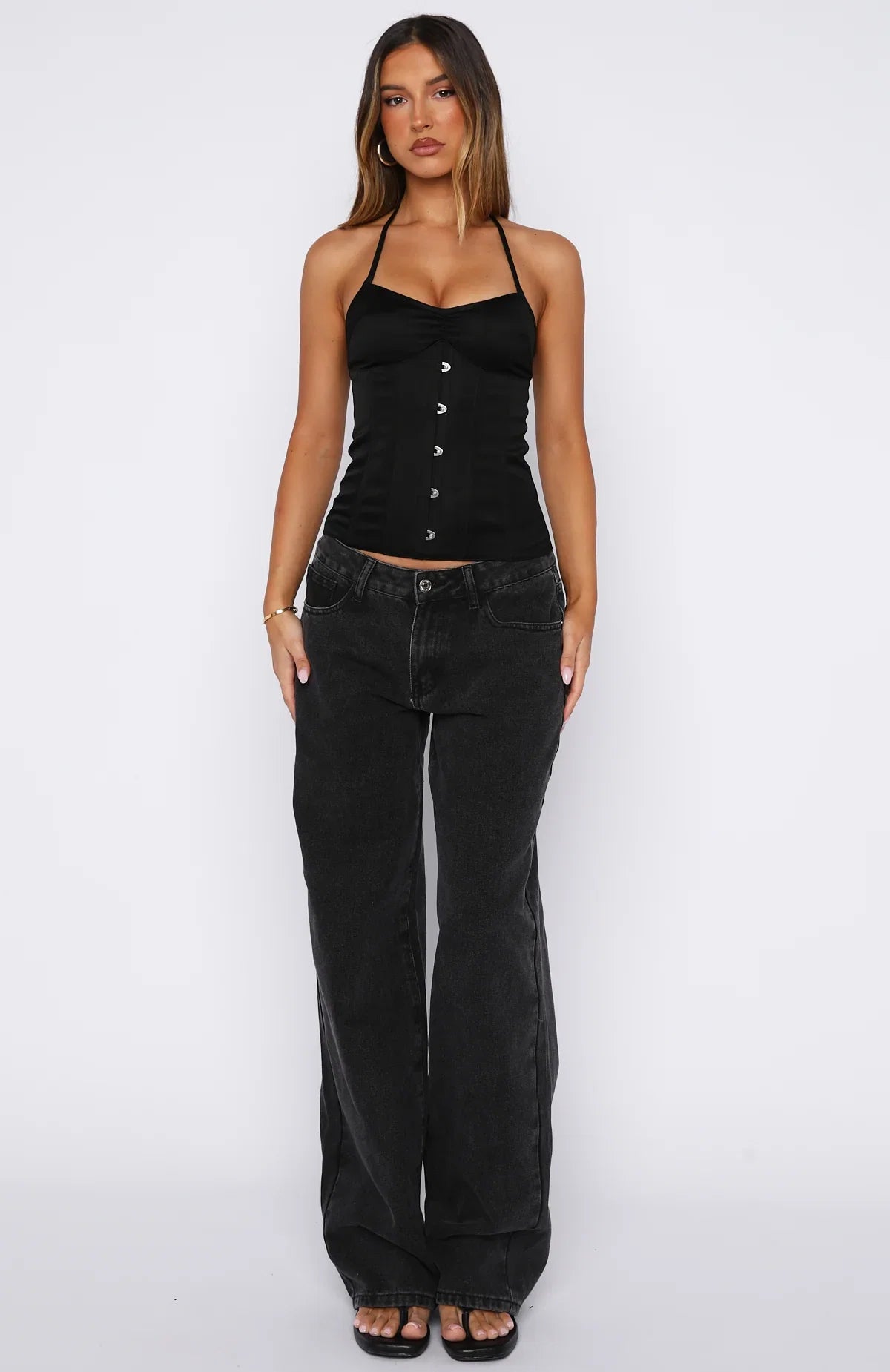 Applying Pressure Bustier Black