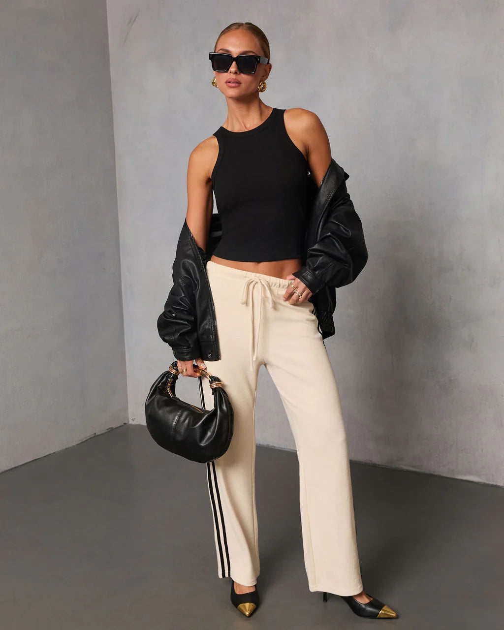 Veneta Ribbed Tank Top