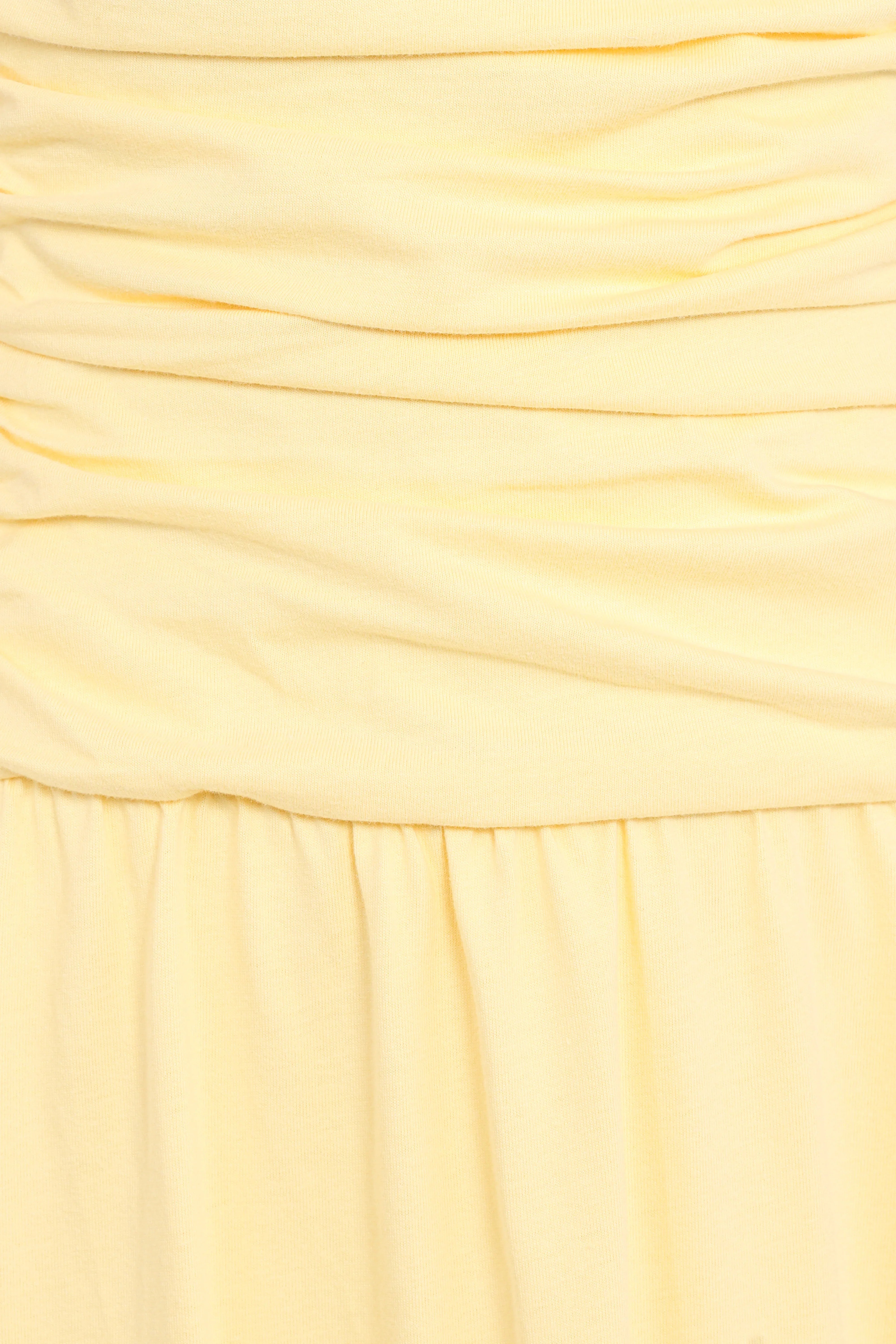 Emalia Halter Maxi Dress Pale Yellow