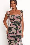 Chiara Maxi Dress Black Floral