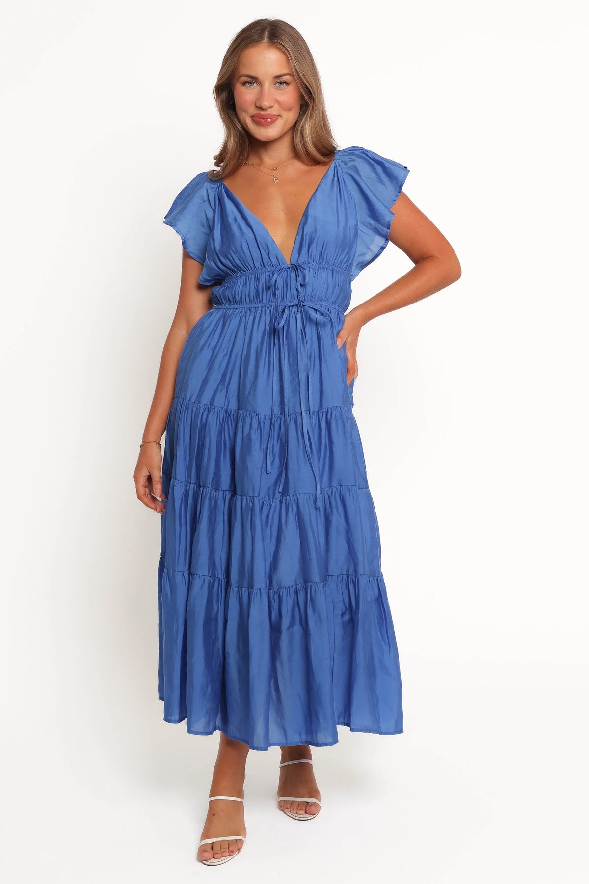 Elowen Midi Dress Cobalt Blue