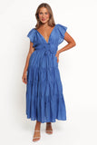 Elowen Midi Dress Cobalt Blue