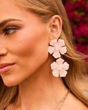 Alinda Beaded Flower Earrings