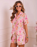 Wildflower Waltz Floral Button Down Top