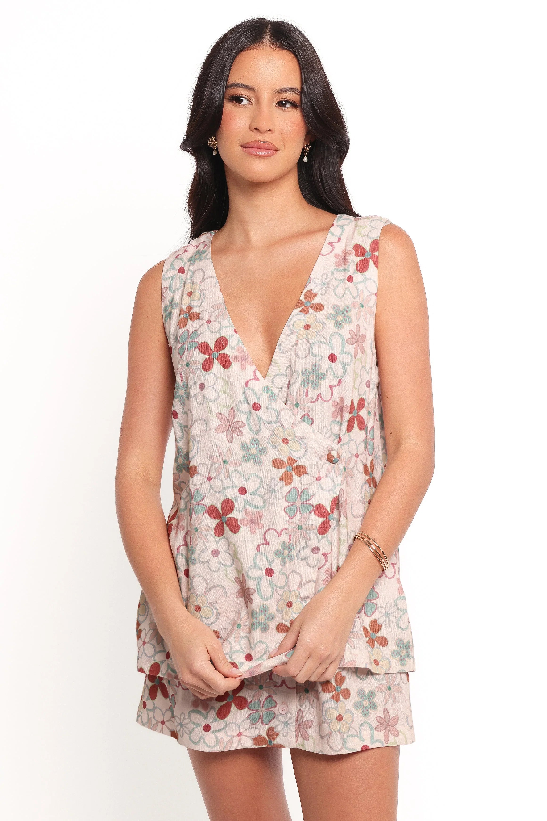 Clemie Wrap Top Mirabelle Floral