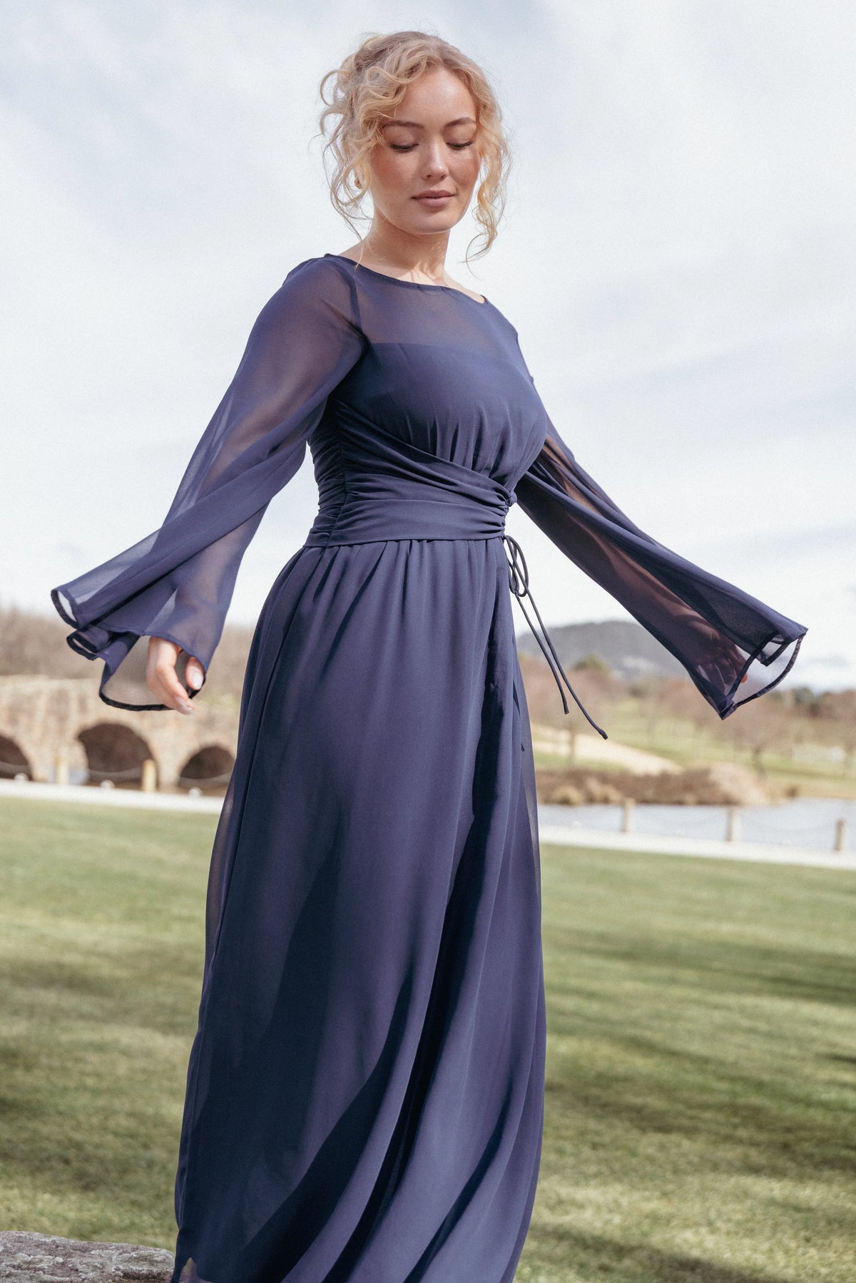 Samara Maxi Dress Navy