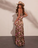 Bandit Bloom Strapless Floral Maxi Dress