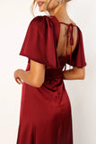 Casper Maxi Dress Wine