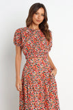Izzy Top Red Multi