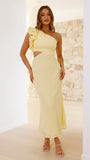 Amina Maxi Dress Yellow