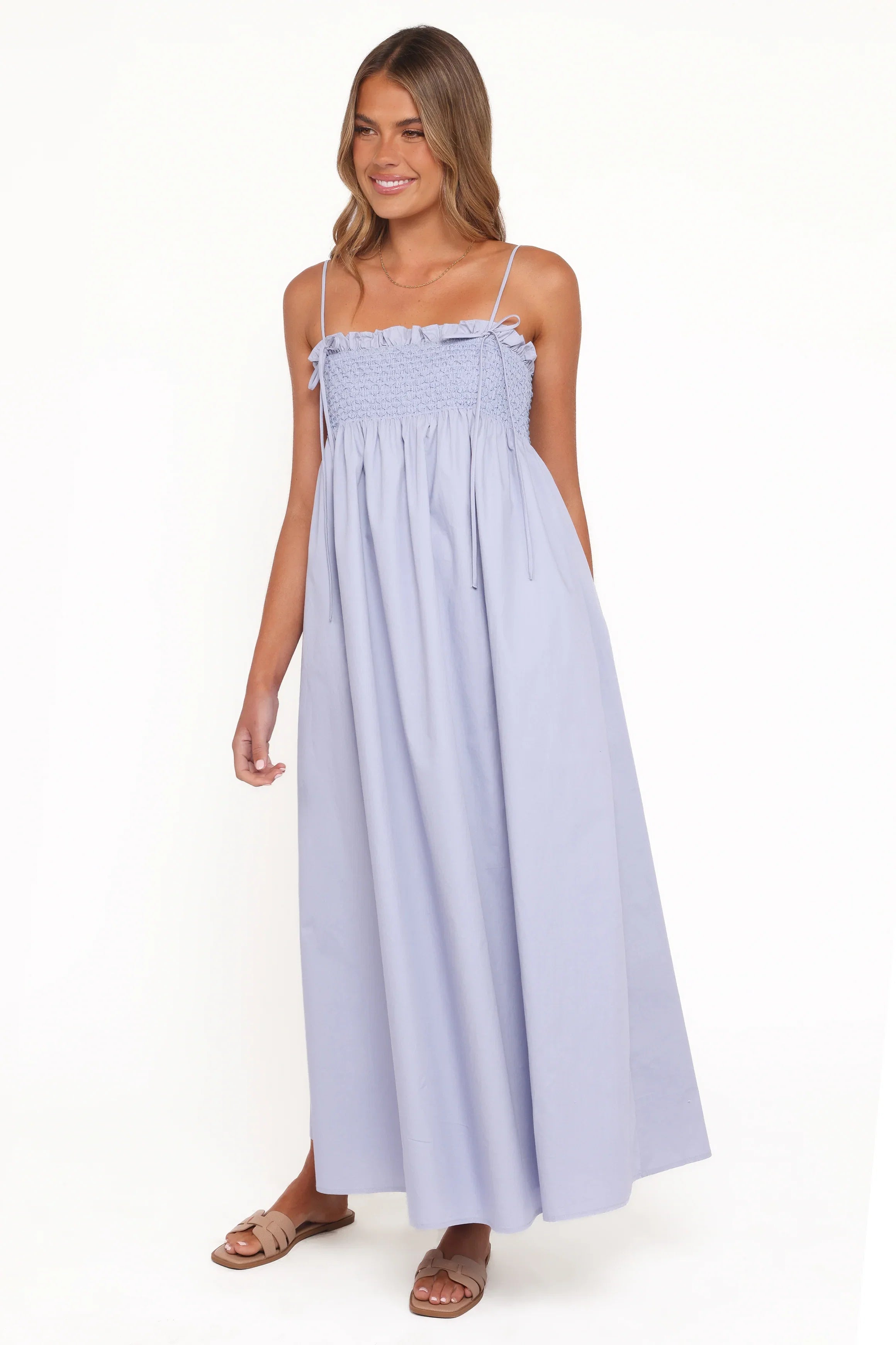 Josie Maxi Dress Cornflower Blue