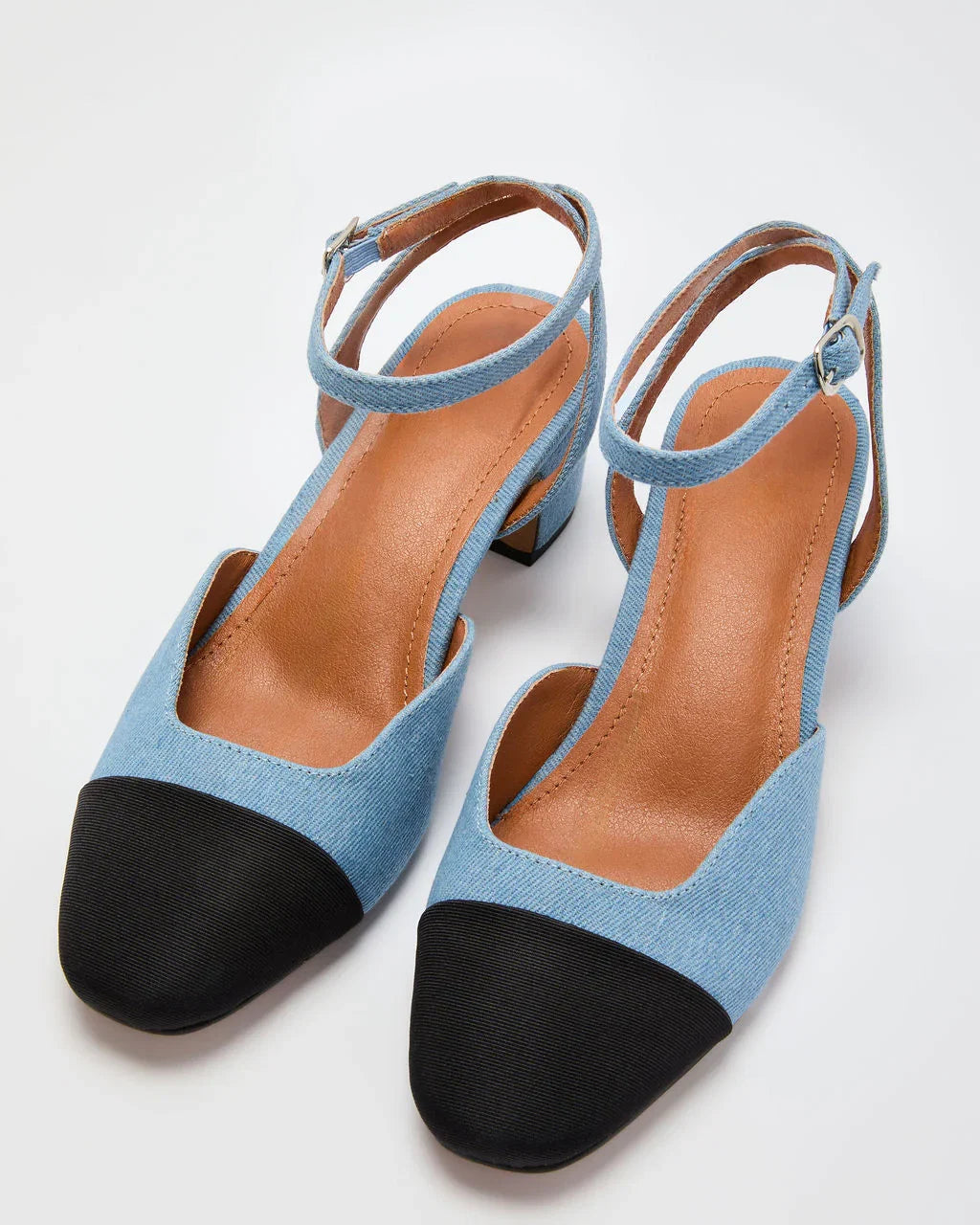 Vaila Slingback Kitten Heels