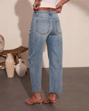 Sydnie Stretch High Rise Barrel Leg Jeans