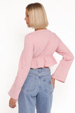 Reed Long Sleeve Top Pink