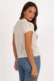 Analynn Knit Top Cream