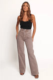Abrand 94 High Wide Jeans Mushroom