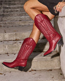 Marison Leather Western Boots