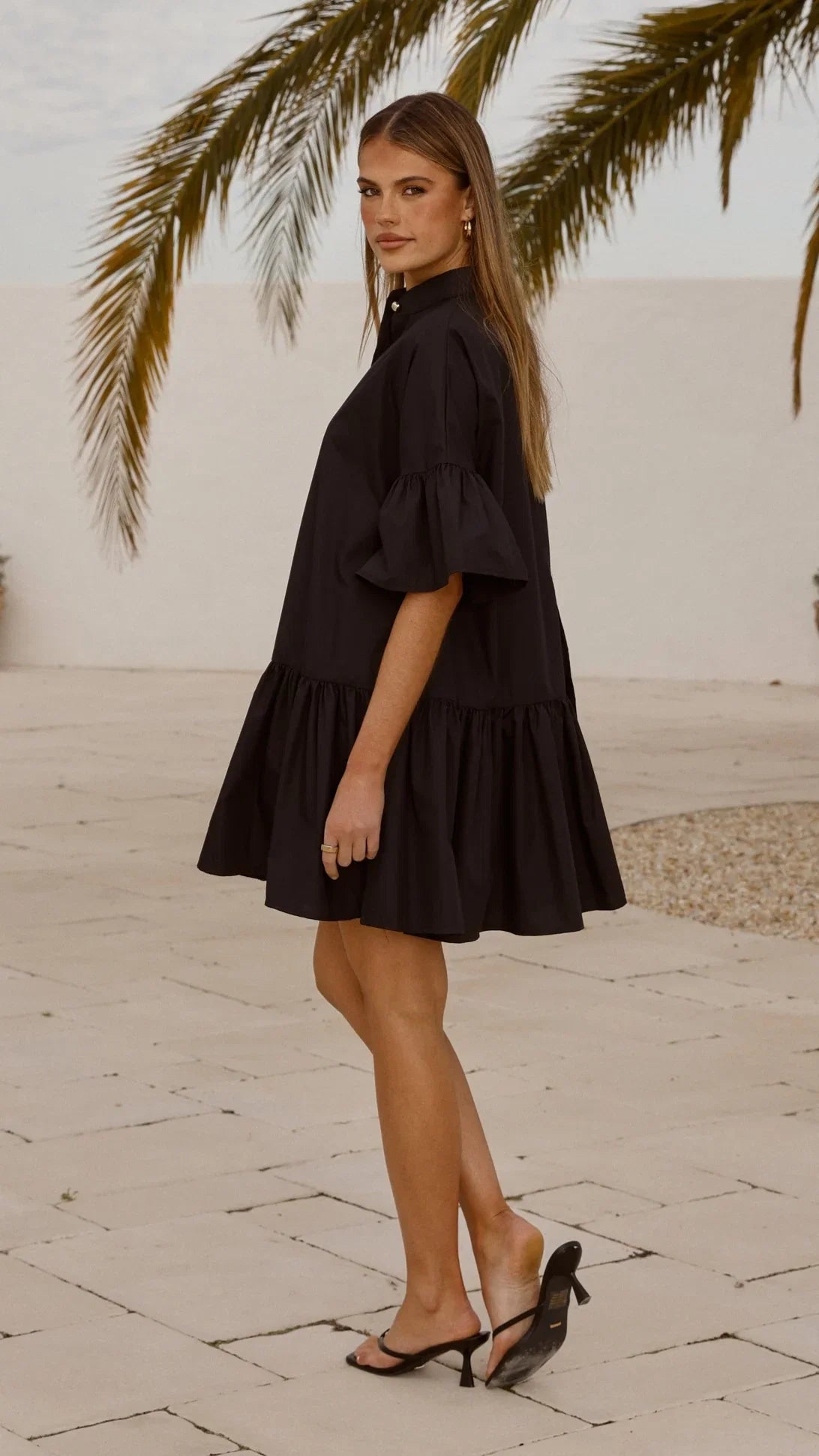 Viola Mini Dress Black