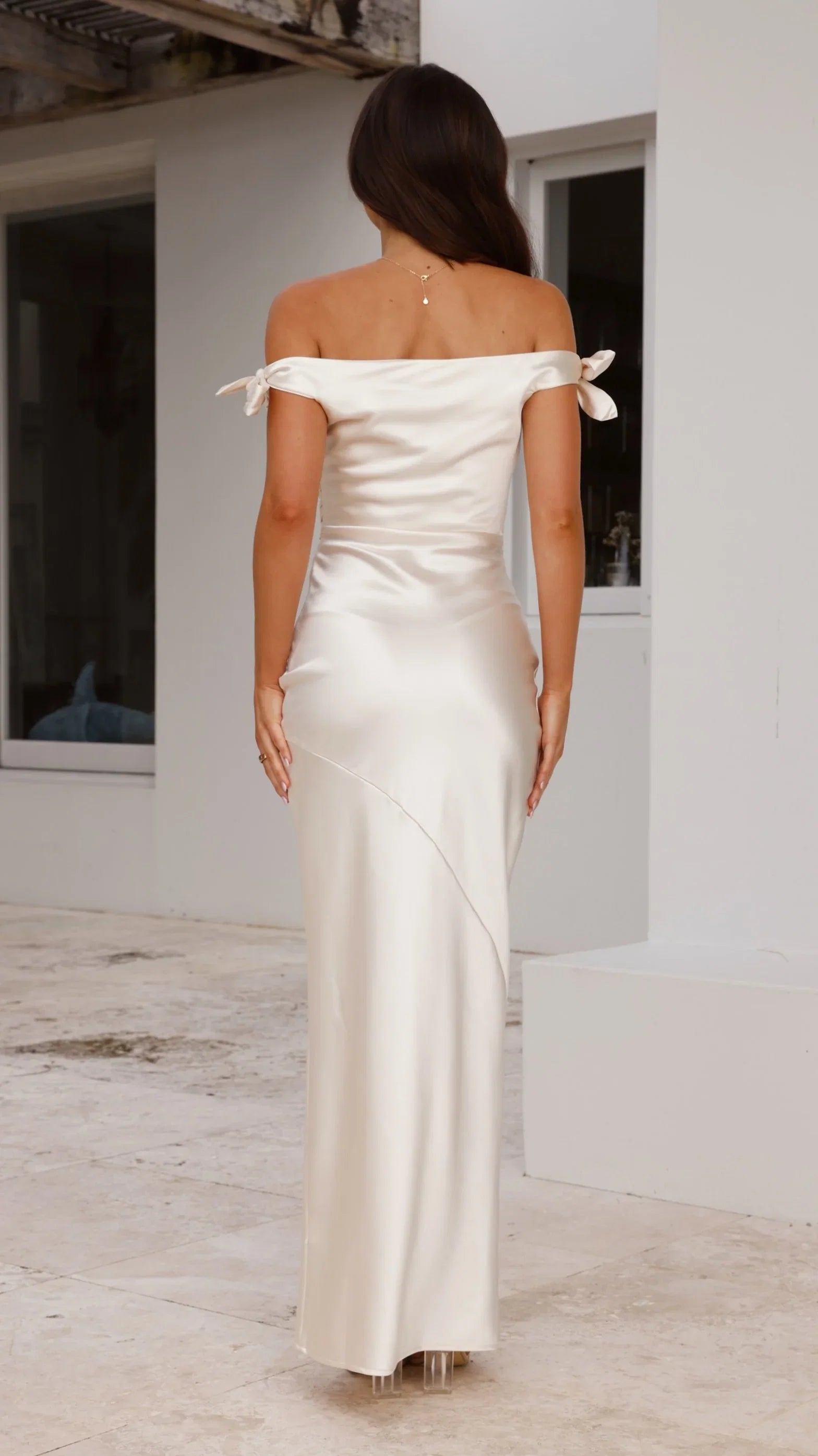 Frida Maxi Dress Champagne