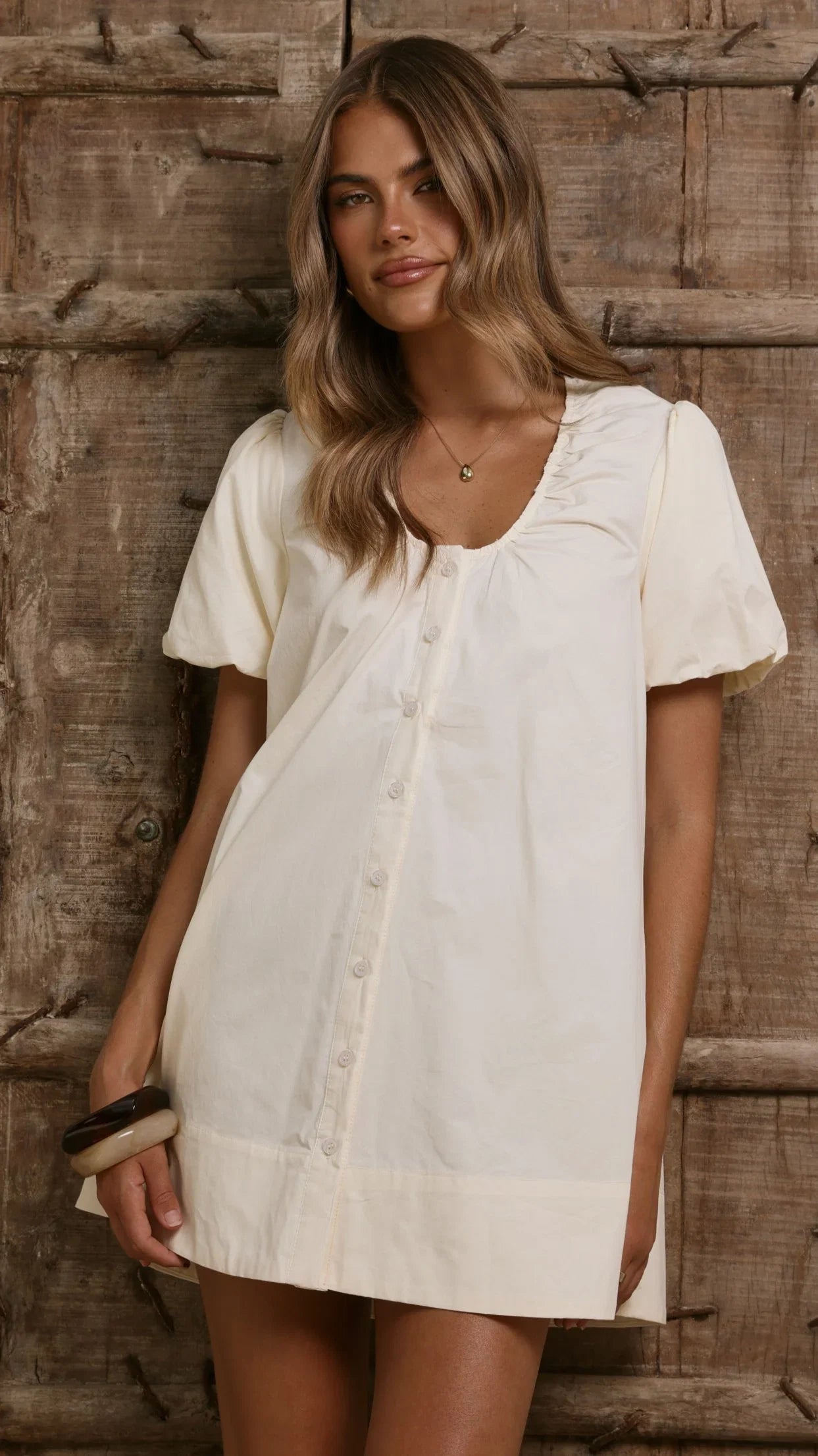 Keeva Mini Dress Butter