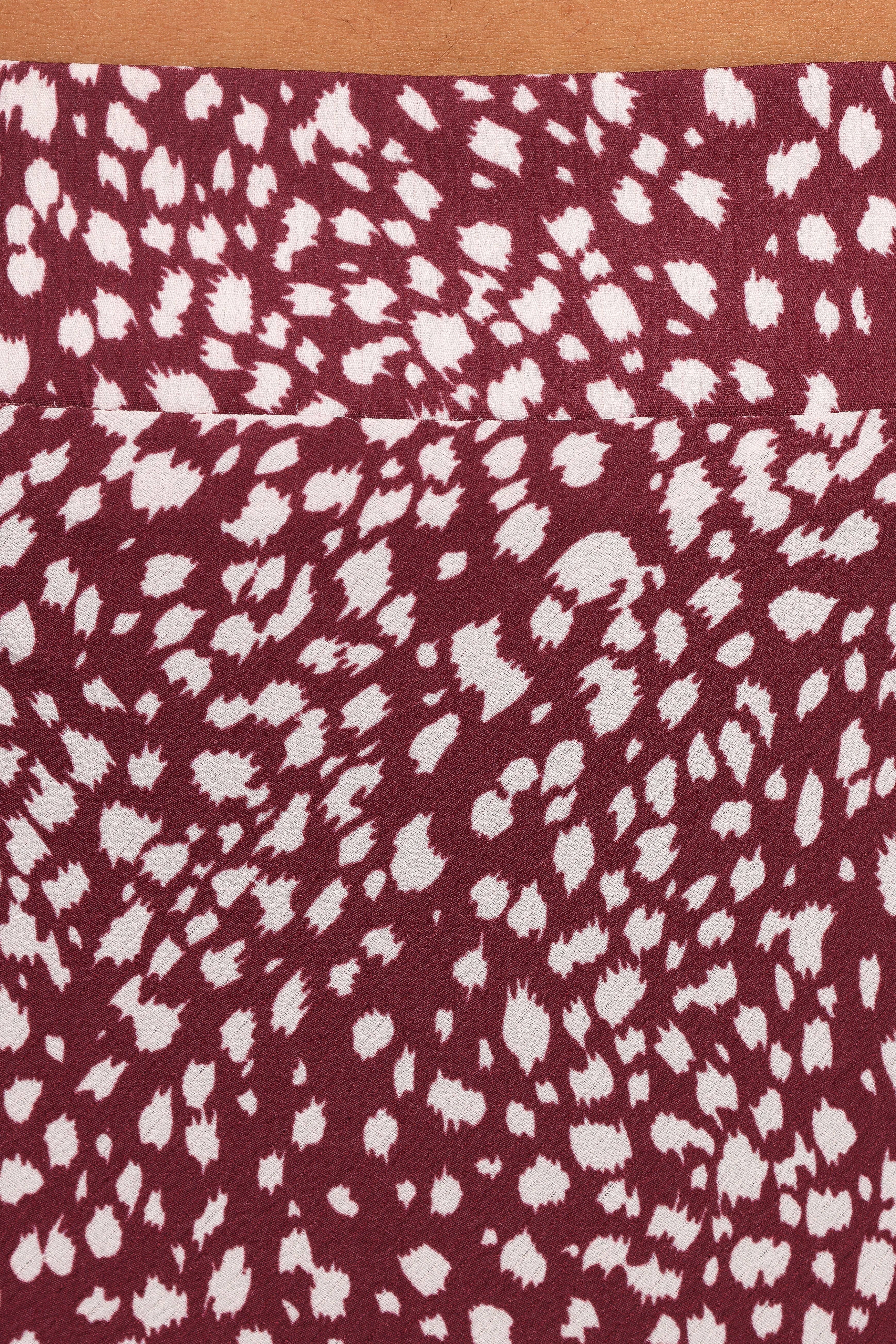 Falco Skirt Burgundy
