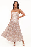 Nyx Strapless Maxi Dress Mocha