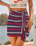Lennie Wrap Mini Skirt